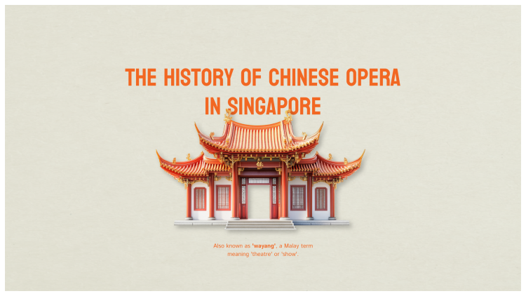 Chinese street opera title artwork